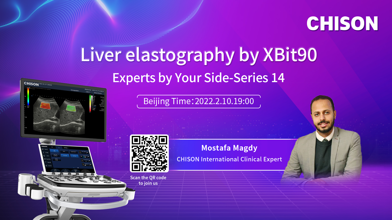Liver elastography by XBit90