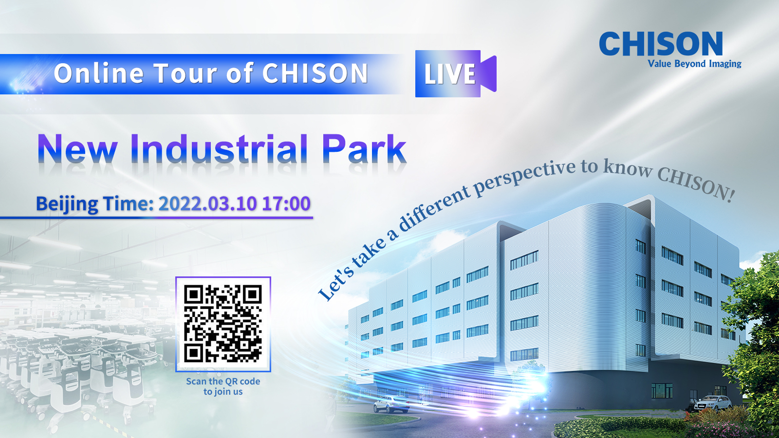 Online-Tour durch den neuen CHISON-Industriepark